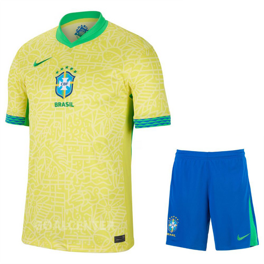Maillot Enfant Brésil Domicile 24/25
