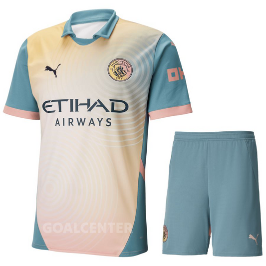 Maillot Enfant Manchester City Fourth 24/25