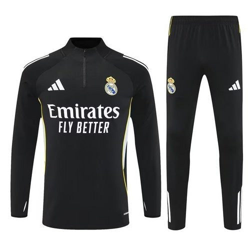 Survêtement Real Madrid Noir 25/26