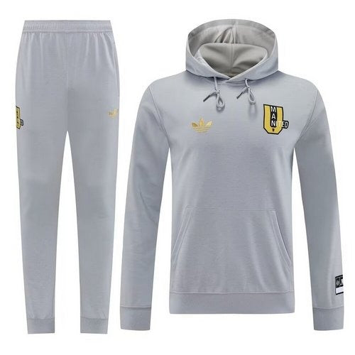 Survêtement Manchester United Gris 25/26