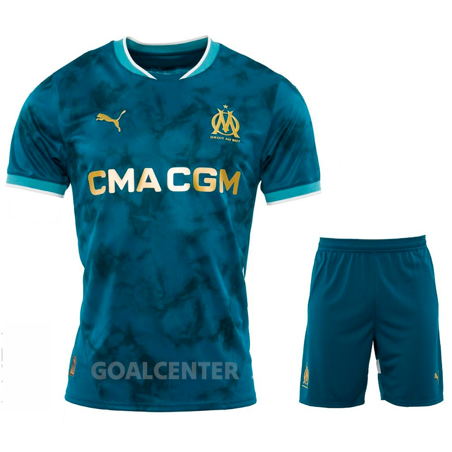 Maillot Enfant OM Extérieur 24/25