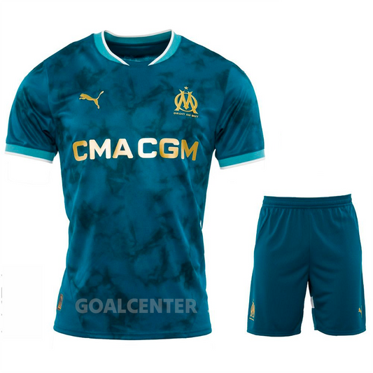 Maillot Enfant OM Extérieur 24/25