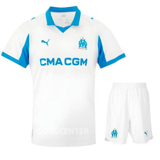Maillot Enfant OM Domicile 25/26