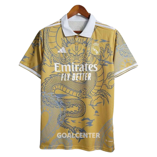 Maillot Concept Real Madrid Dragon Or