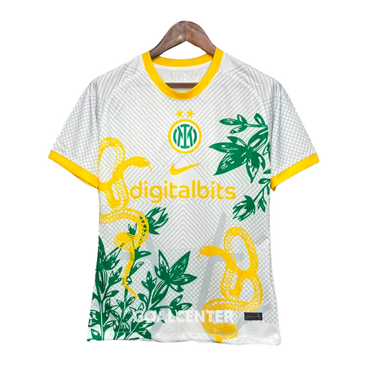 Maillot Concept Inter Milan Blanc Jaune