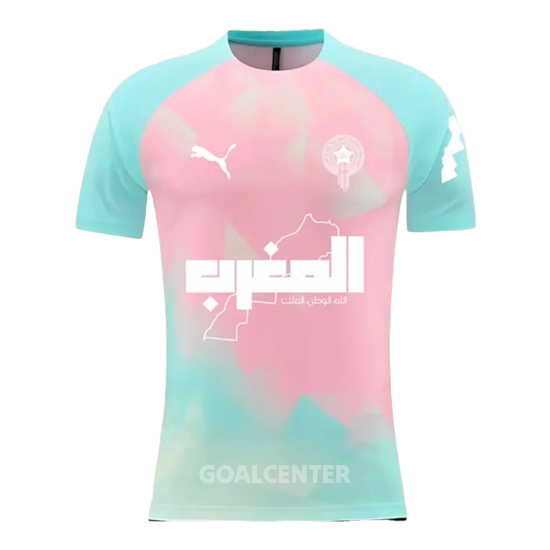 Maillot Concept Maroc Rose Bleu